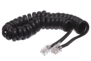 Cisco 12' or 25'Handset Cord - Charcoal
