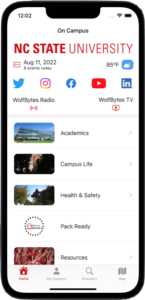 New On Campus app for iOS